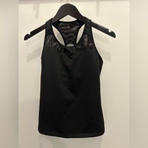 ATHLETA RACER BACK BLACK WORKOUT TOP
